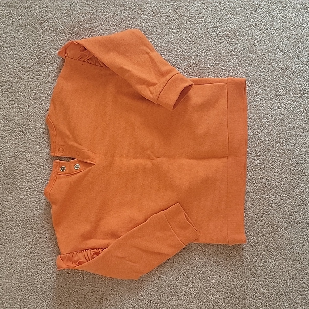 Girls Pumpkin Matching Set - Picture 2 of 5